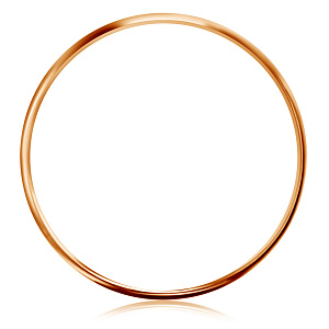 Кольцо обручальное из красного золота