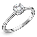 Кольцо из белого золота с бриллиантами