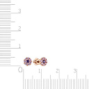 Серьги Пусеты детские