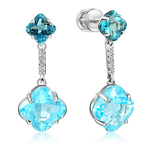 Серьги Пусеты