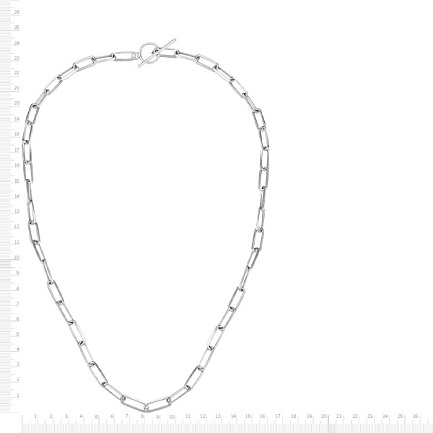 Колье из серебра