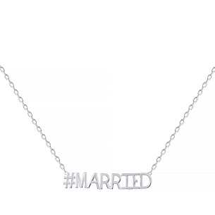 Колье из серебра