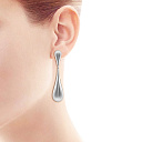 Серьги из белого золота