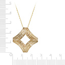 Колье из желтого золота