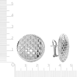 Серьги из серебра