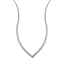 Колье из белого золота с бриллиантами