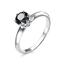 Кольцо из белого золота с бриллиантом