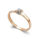 Кольцо из красного золота