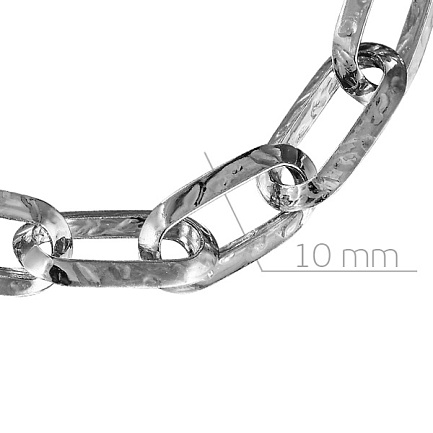 Браслет декоративный из серебра