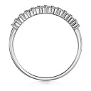 Кольцо из белого золота с бриллиантами