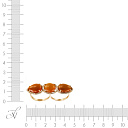 Кольцо из желтого золота с бриллиантами