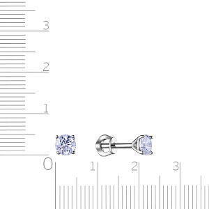 Серьги Пусеты