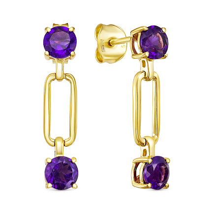 Серьги Пусеты