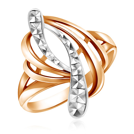 Кольцо из красного золота