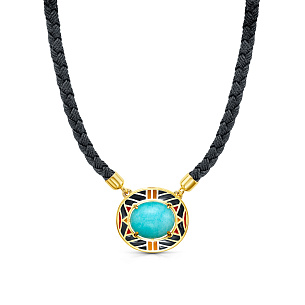 Колье из серебра