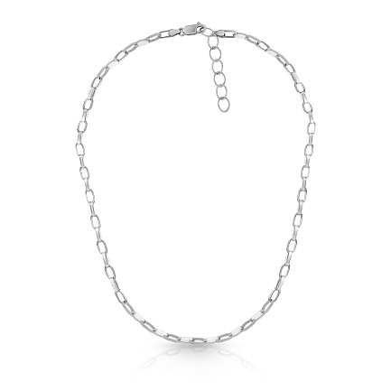 Колье из серебра