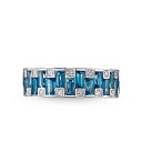 Кольцо из белого золота с бриллиантами