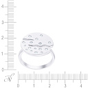 Кольцо из серебра с фианитом