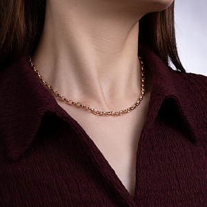 Колье из красного золота