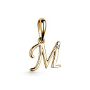 Подвеска из желтого золота