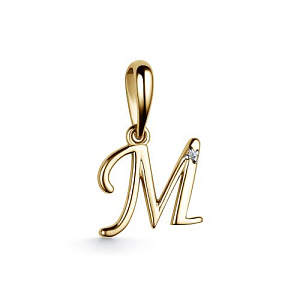 Подвеска из желтого золота