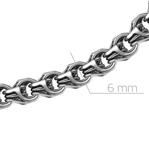 Браслет ручной работы из серебра