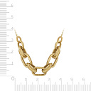 Колье из желтого золота