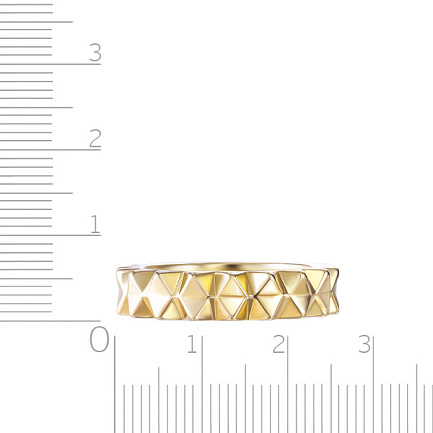 Кольцо из желтого золота