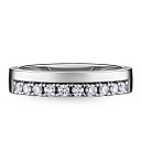 Кольцо из белого золота с бриллиантами