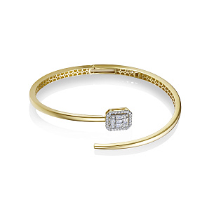 Браслет из золота с бриллиантом