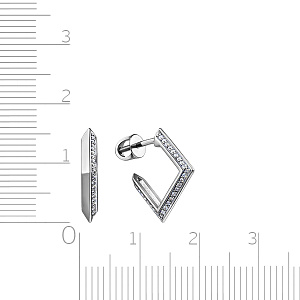 Серьги Пусеты