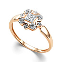 Кольцо из красного золота