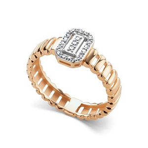 Кольцо из красного золота