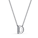 Колье из серебра с фианитами