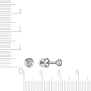 Серьги Пусеты