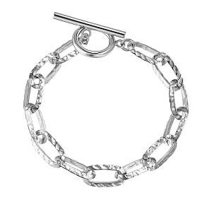 Браслет декоративный из серебра