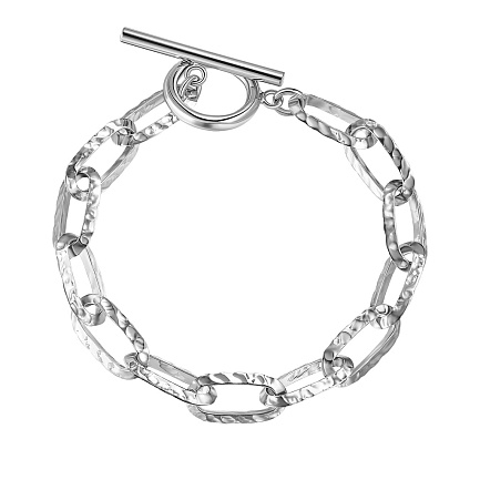 Браслет декоративный из серебра