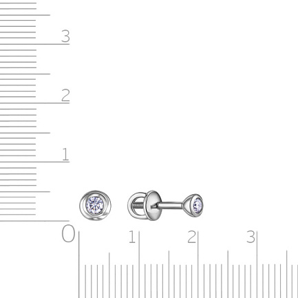 Серьги Пусеты