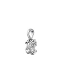 Подвеска из белого золота с бриллиантом