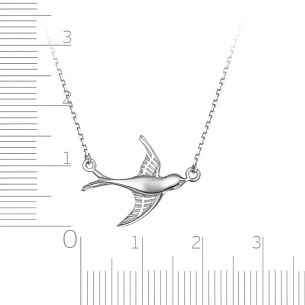 Колье из серебра