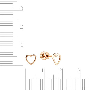 Серьги Пусеты детские