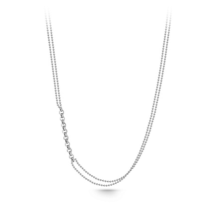 Колье из серебра