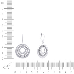 Серьги из серебра