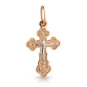 Крест из красного золота