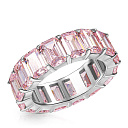 Кольцо из серебра с фианитом