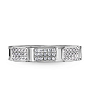 Кольцо из белого золота с бриллиантами