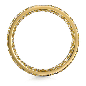 Кольцо из желтого золота