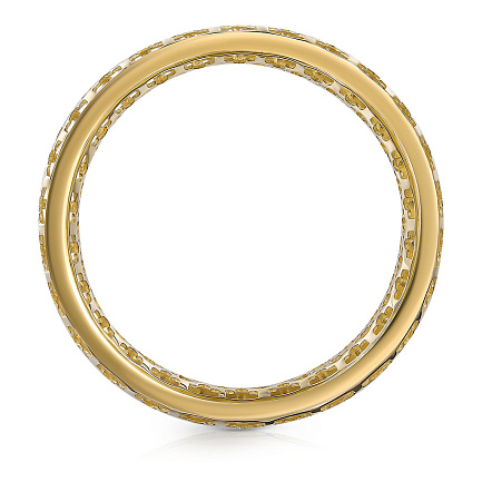 Кольцо из желтого золота