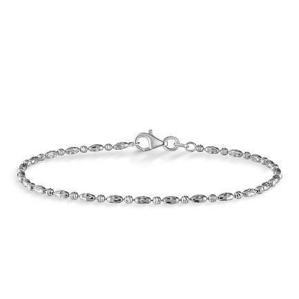 Браслет декоративный из серебра