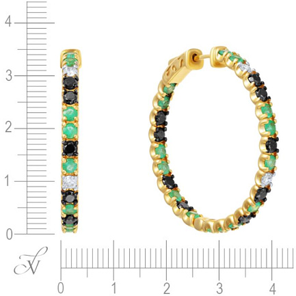 Серьги Конго